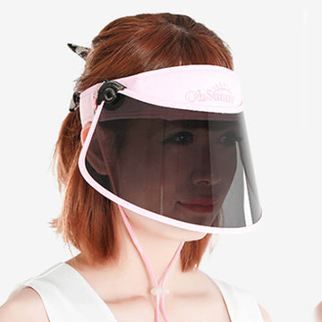US Stock Women's Sun Protective Visor Hat UPF 50+